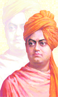 Swami Vivekananda Poster with self background 